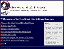 Tablet Screenshot of clubgrandhotelpalace.ch